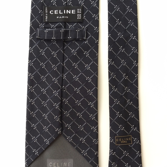 Celine Paris Silk Tie - Picture 2 of 2